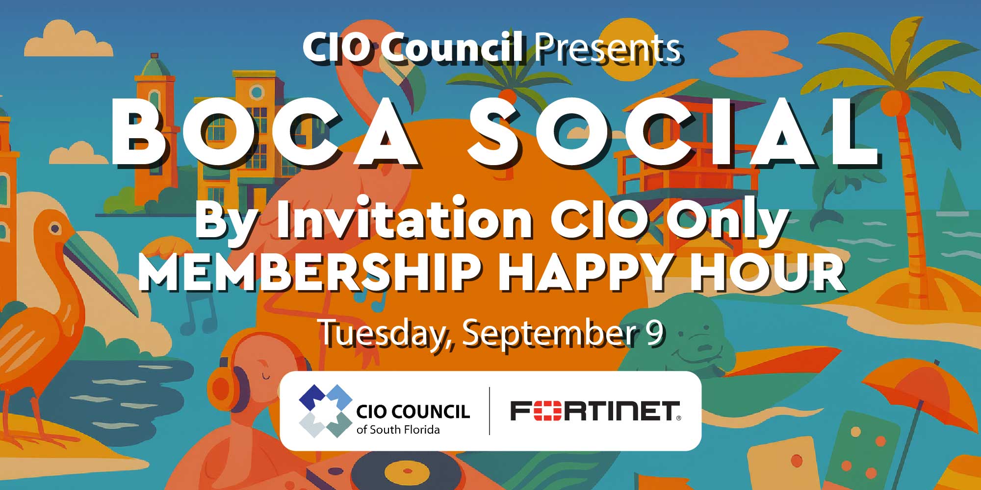 CIO Council Social & Networking Event – Boca - CIO Council of South Florida